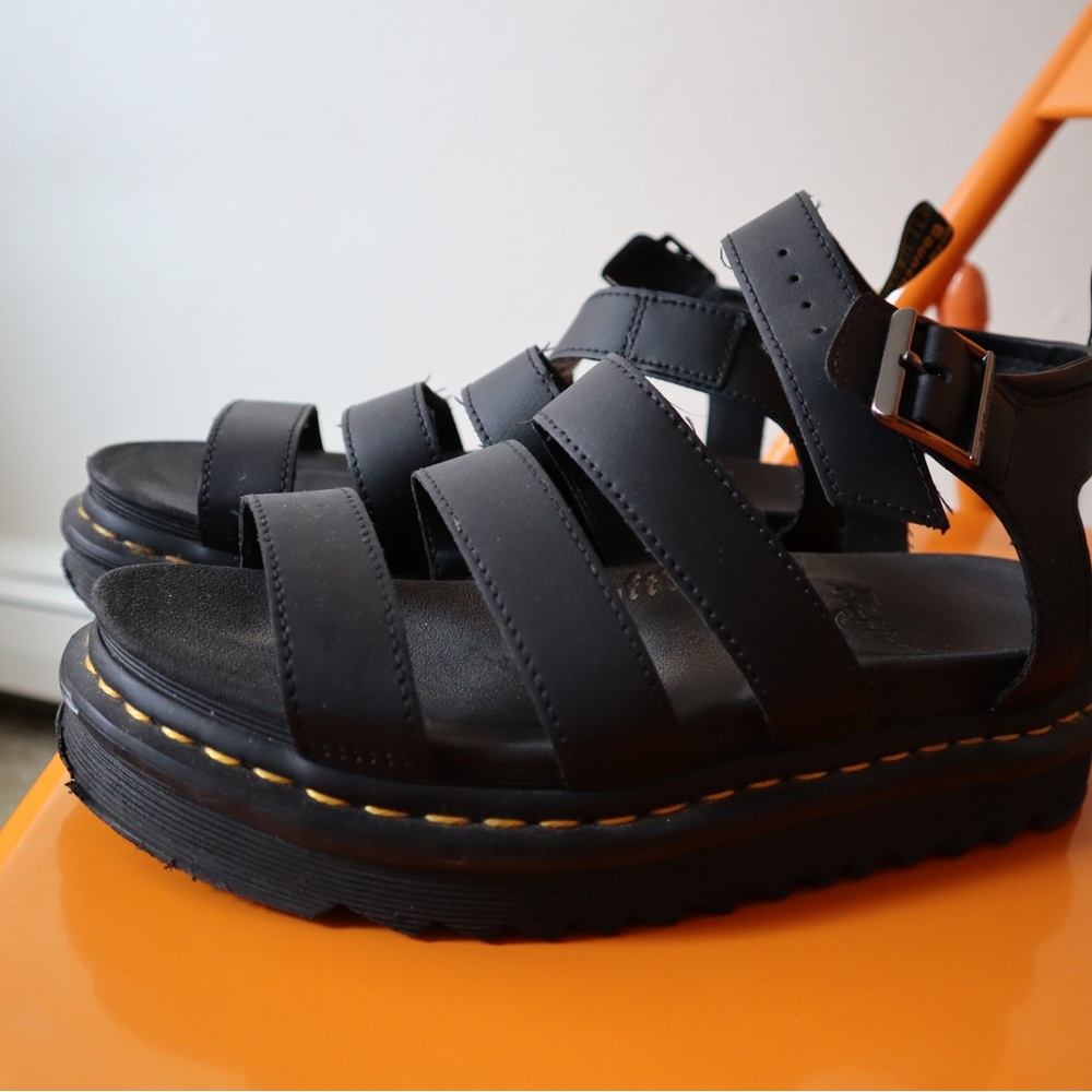 Dr. Martens Blaire Sandals Size 9 in Black